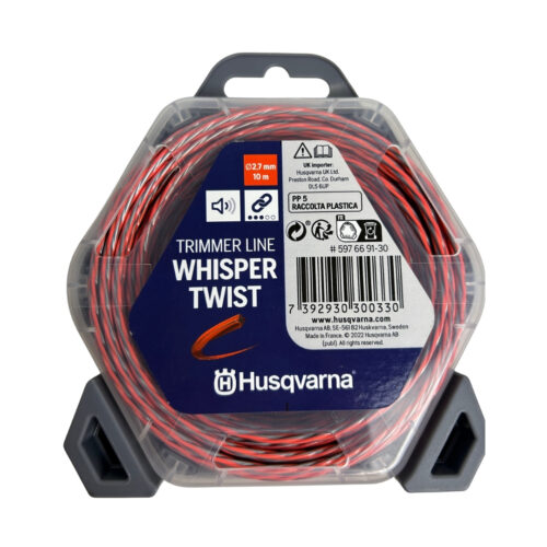 FIO DE NYLON PARA ROÇADEIRA 2,7MM 10M "WHISPER TWIST"